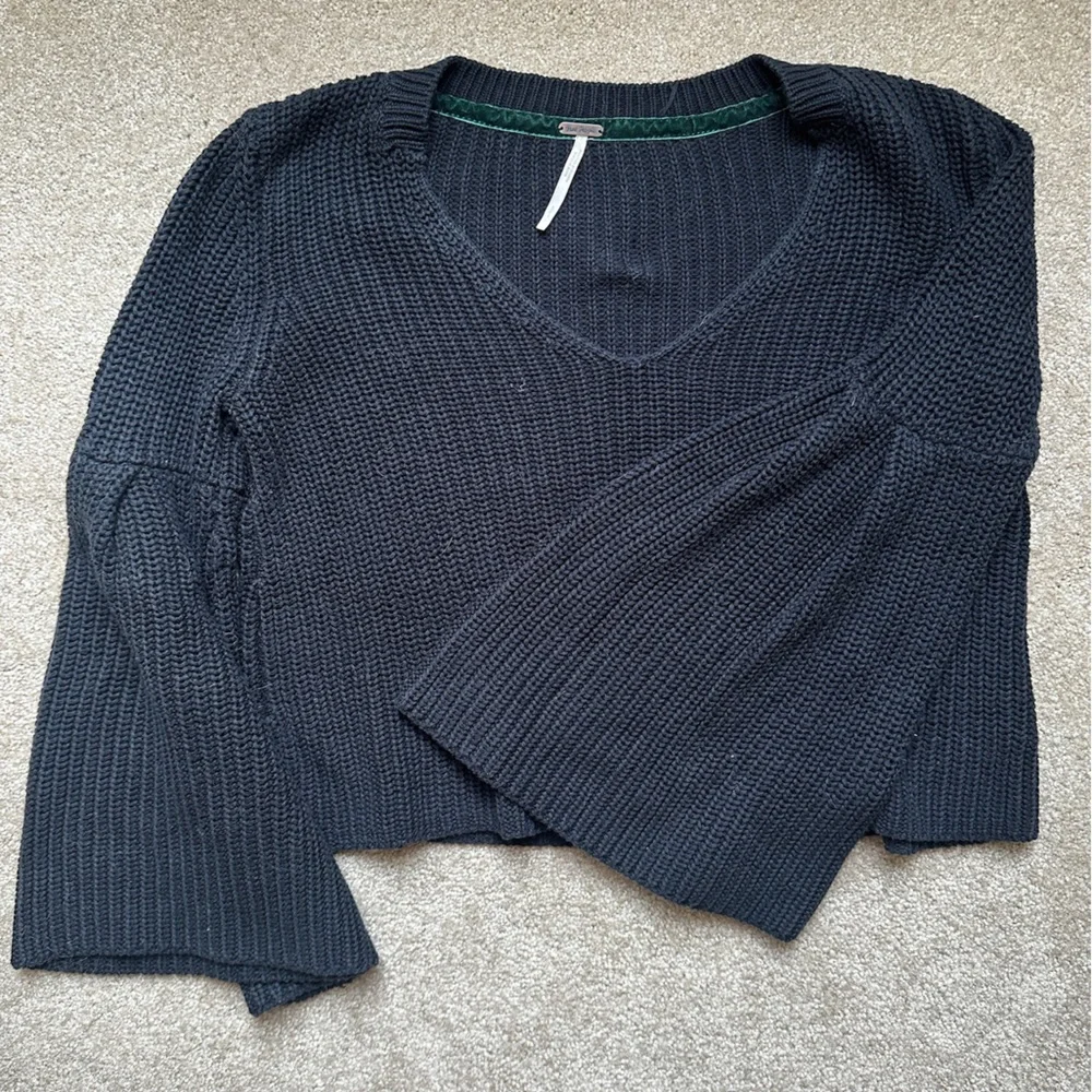 Free People Rib Knit Sweater